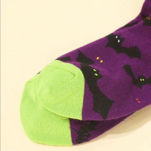 Halloween Bat Socks  - Picture 3 of 3